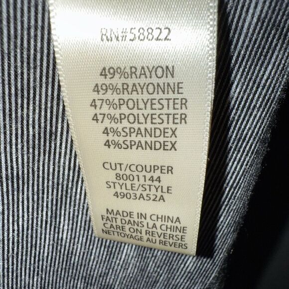 Max studio jersey trimmed slub summer maxi dress striped NWT #719 - Picture 7 of 9